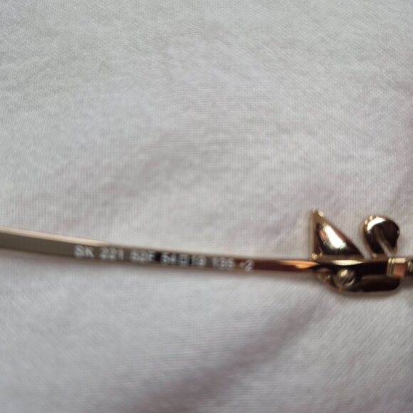 Swarovski Sunglasses with Crystal Swan - Picture 3 of 6